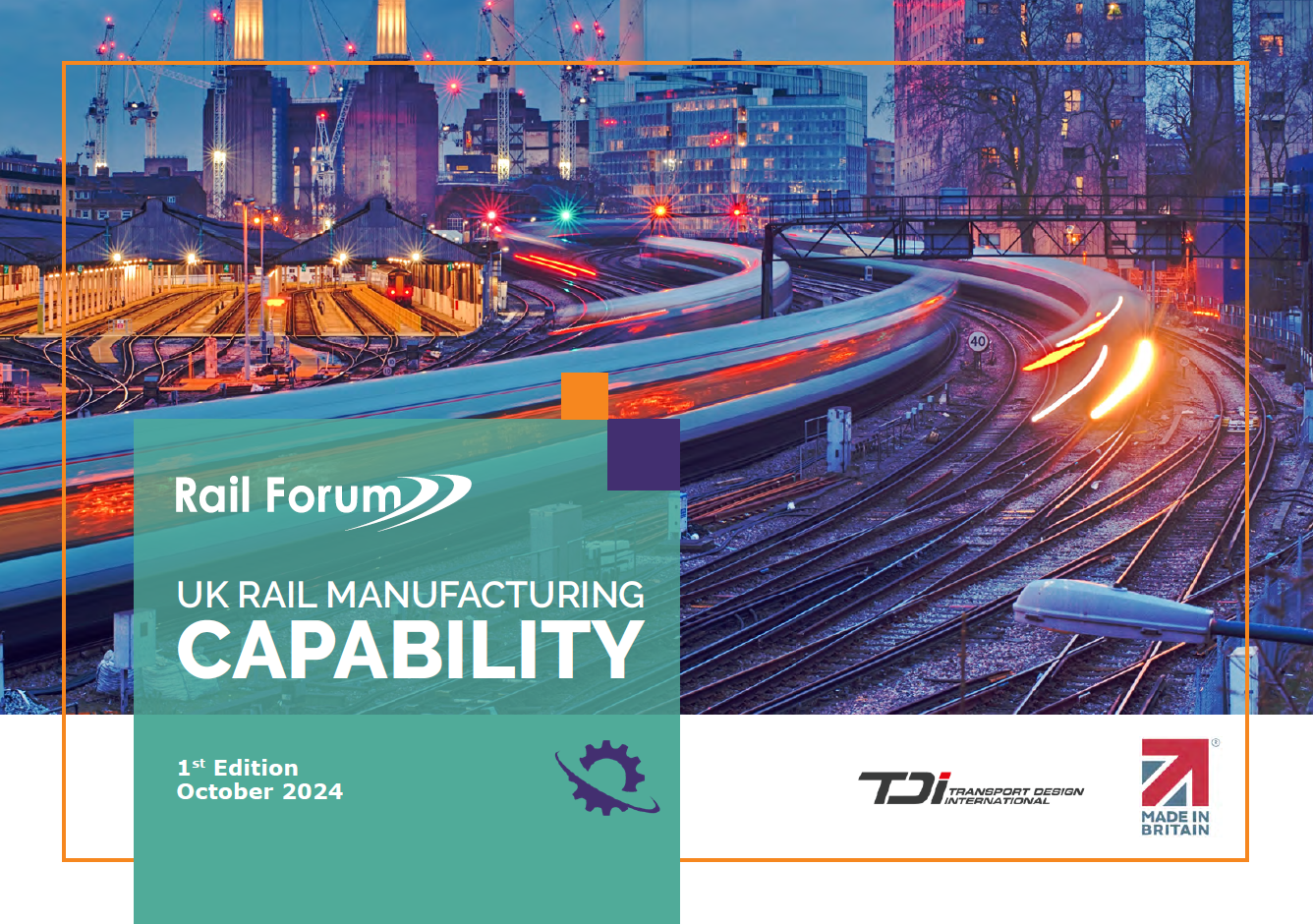 Rail Forum Launches UK Rail Manufacturing Capability Brochure