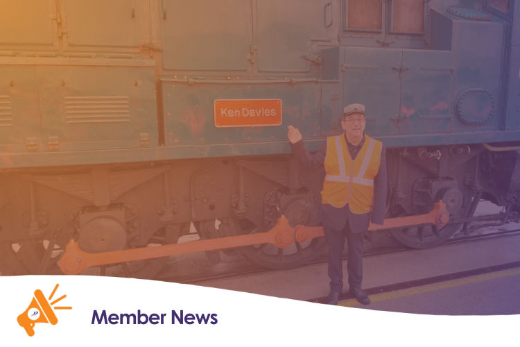 Alstom employee celebrates 50 years of railway service